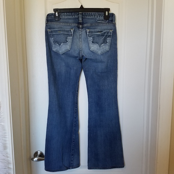 Big Star Sweet Low Boot Cut Jeans 27R - Picture 5 of 6